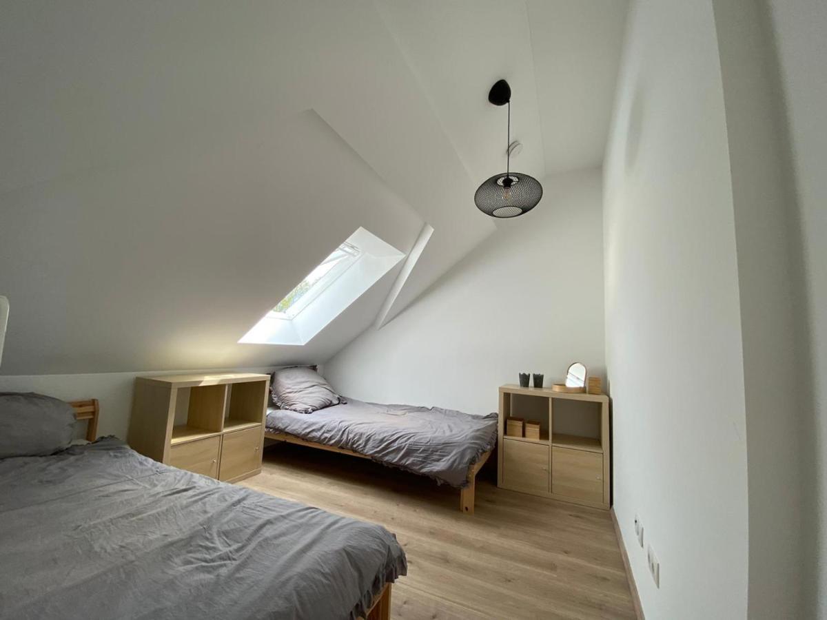 Helle 2 Zi. Wohnung Naehe Flughafen Muenchen Haimhausen  Exteriör bild
