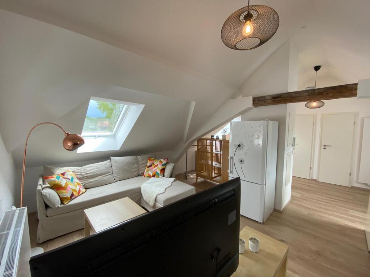 Helle 2 Zi. Wohnung Naehe Flughafen Muenchen Haimhausen  Exteriör bild
