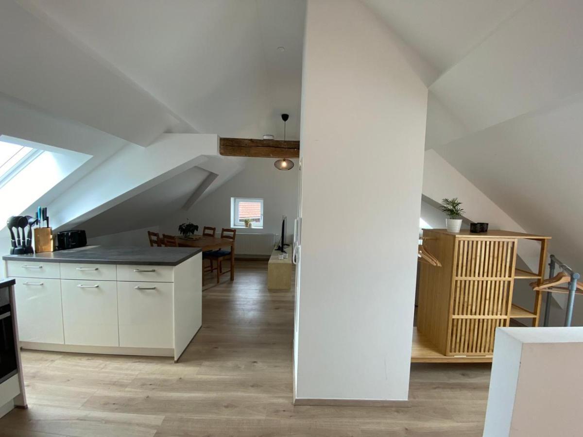 Helle 2 Zi. Wohnung Naehe Flughafen Muenchen Haimhausen  Exteriör bild